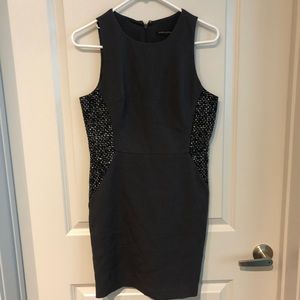 Gray and Tweed Banana Republic Work Dress